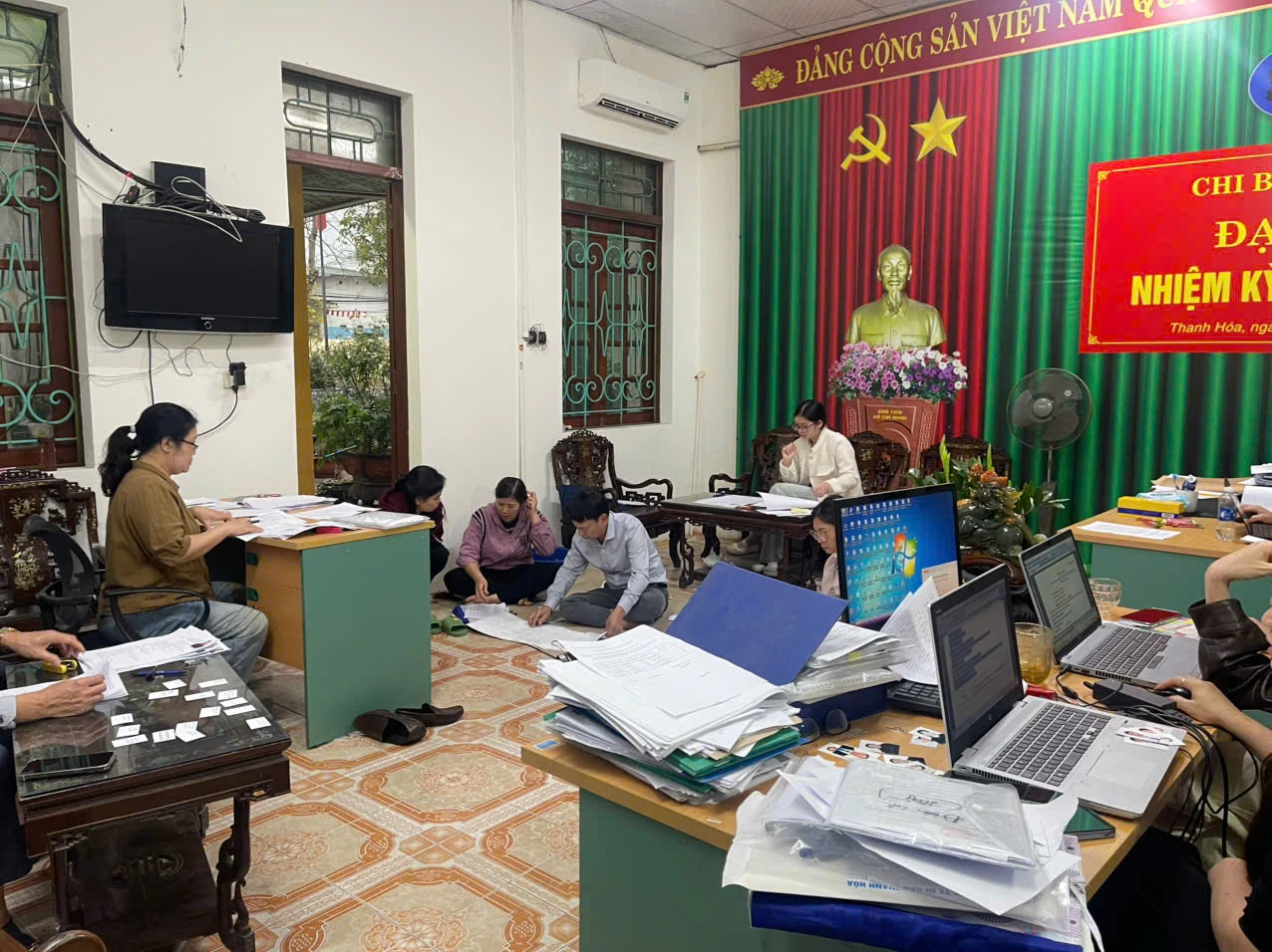 Công ty Cổ phần In Báo Thanh Hóa làm việc xuyên Tết, phục vụ công tác bầu cử