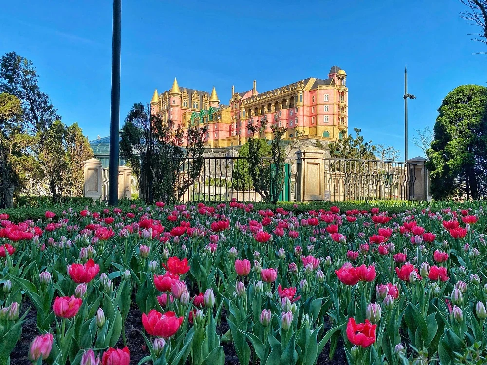 Hàng nghìn du khách đón Tết Bính Ngọ cùng hơn triệu bông tulip tại Sun World Ba Na Hills