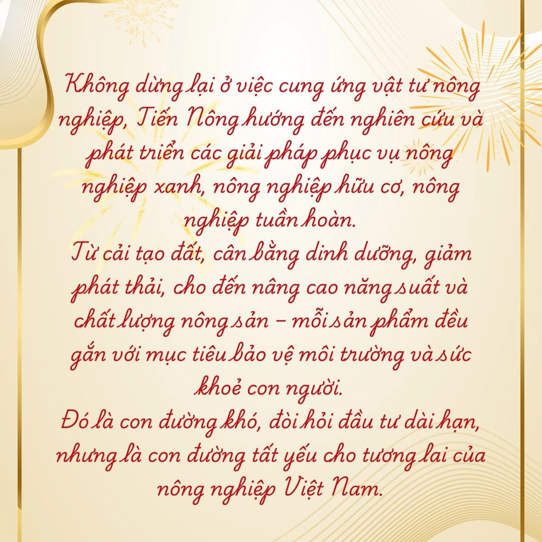 Trò chuyện đầu xuân: Tư duy doanh nhân và khát vọng nông nghiệp bền vững