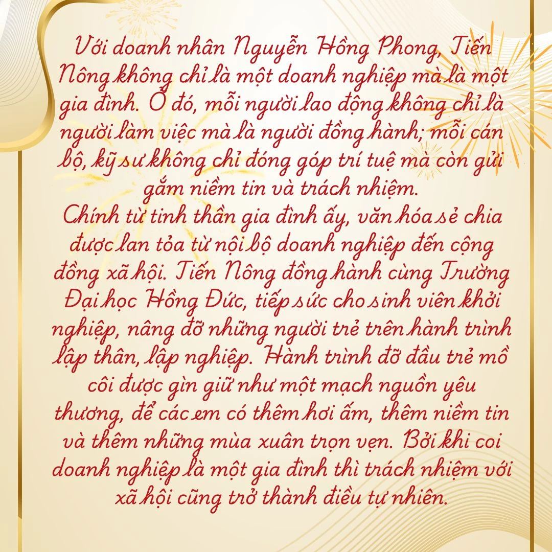 Trò chuyện đầu xuân: Tư duy doanh nhân và khát vọng nông nghiệp bền vững