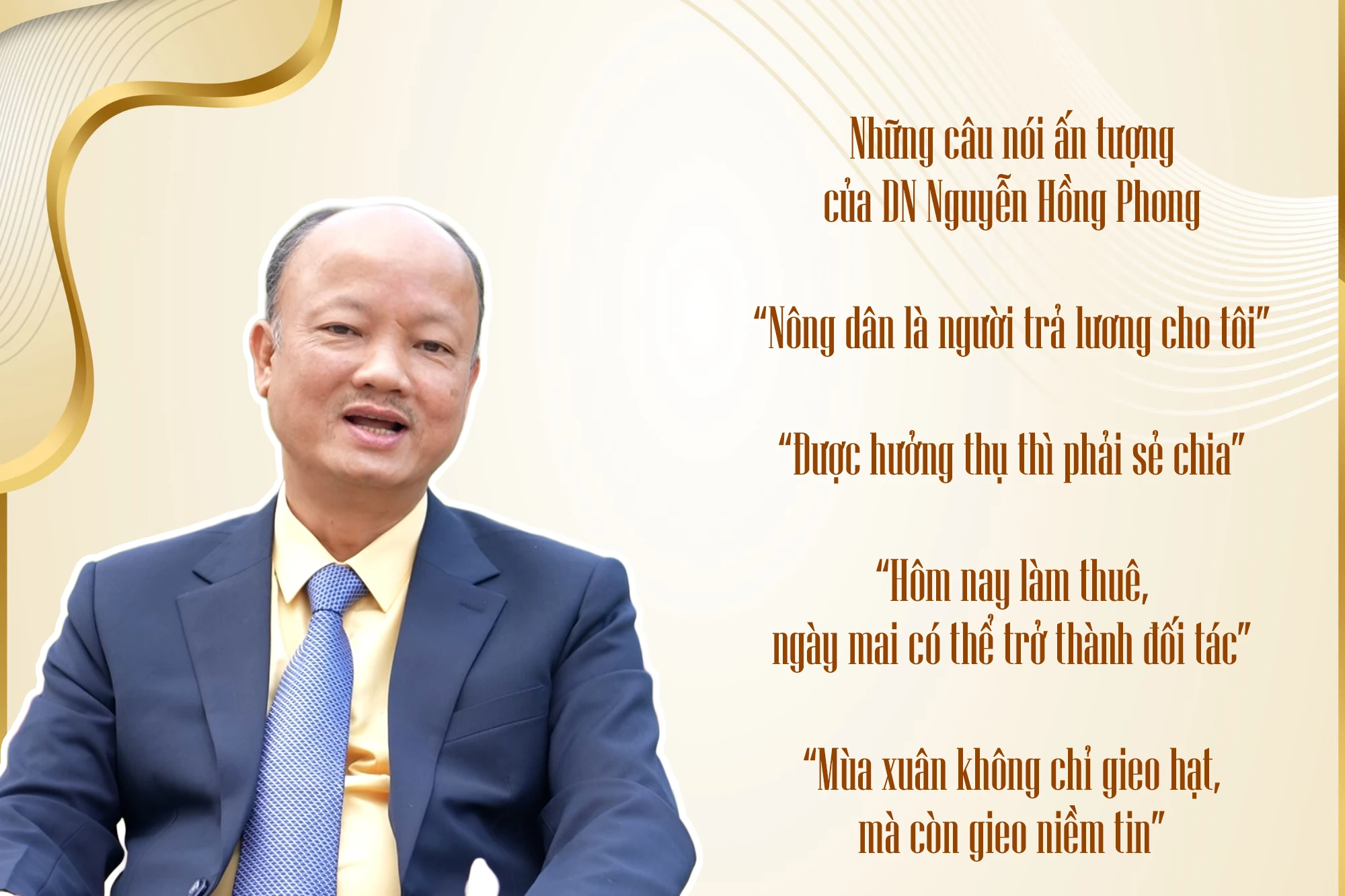 Trò chuyện đầu xuân: Tư duy doanh nhân và khát vọng nông nghiệp bền vững