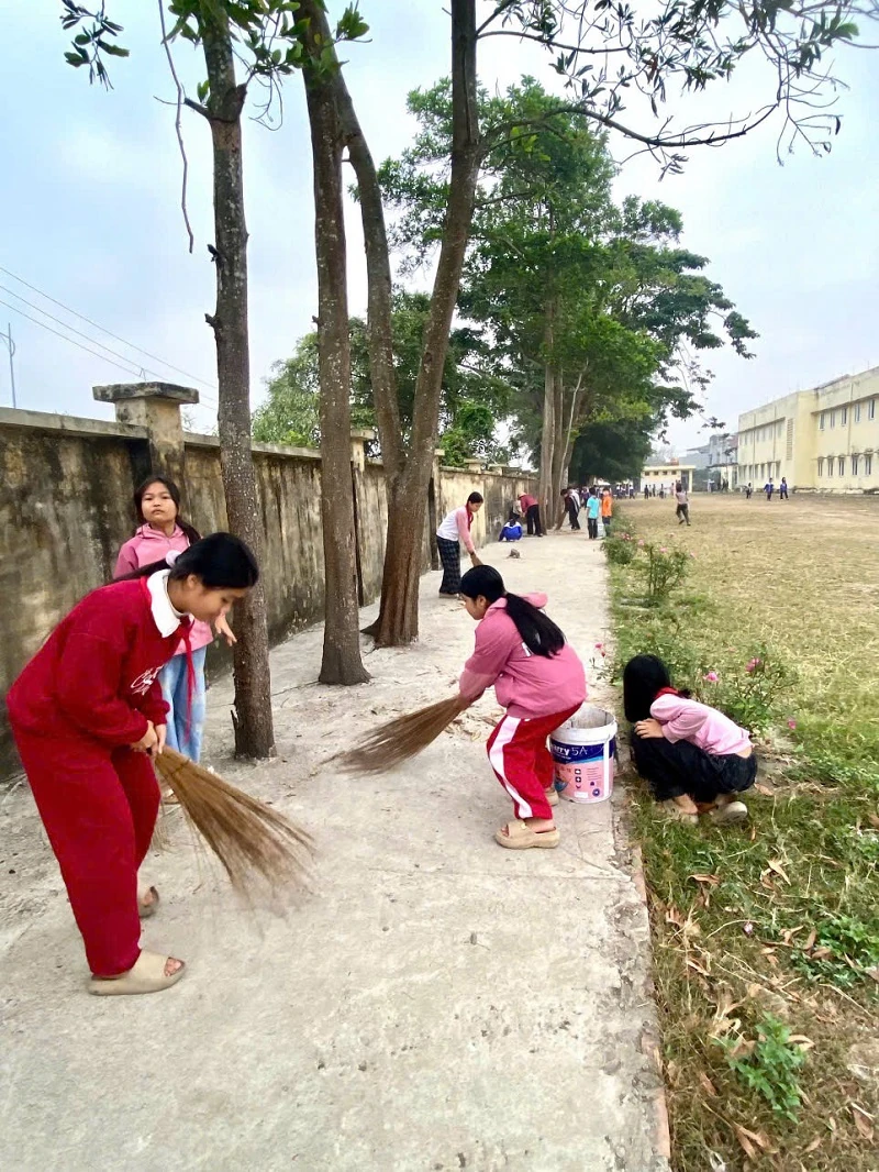 Đảm bảo an toàn phòng dịch bệnh, sẵn sàng đón học sinh trở lại trường học sau Tết