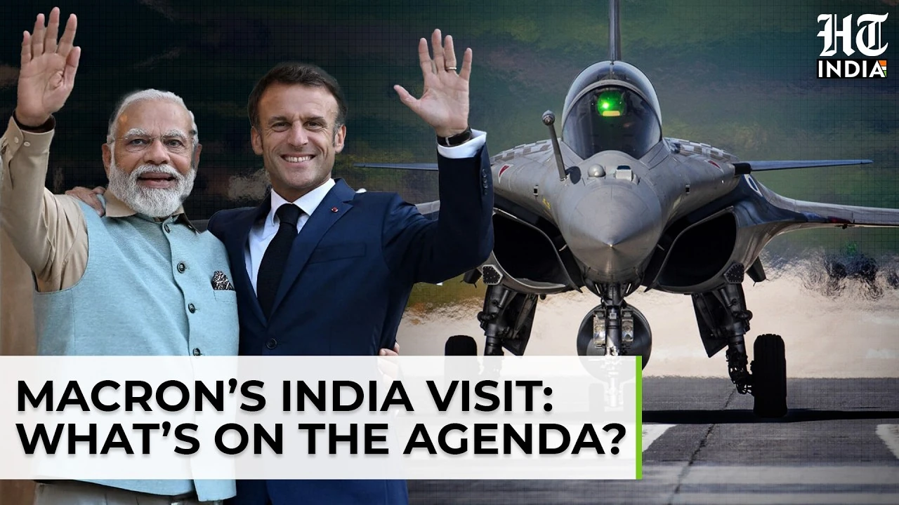 Tổng thống Pháp thăm Ấn Độ, thúc đẩy hợp tác quốc phòng, AI