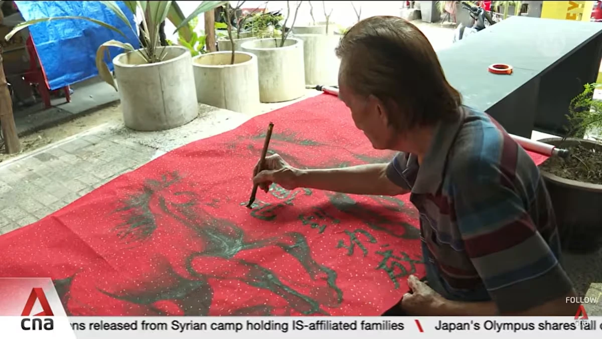 Người cao tuổi Malaysia tìm sự an yên qua nghệ thuật thư pháp truyền thống