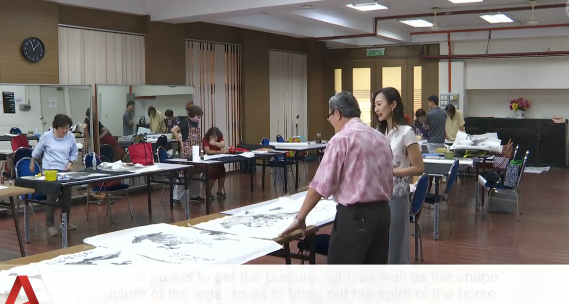 Người cao tuổi Malaysia tìm sự an yên qua nghệ thuật thư pháp truyền thống