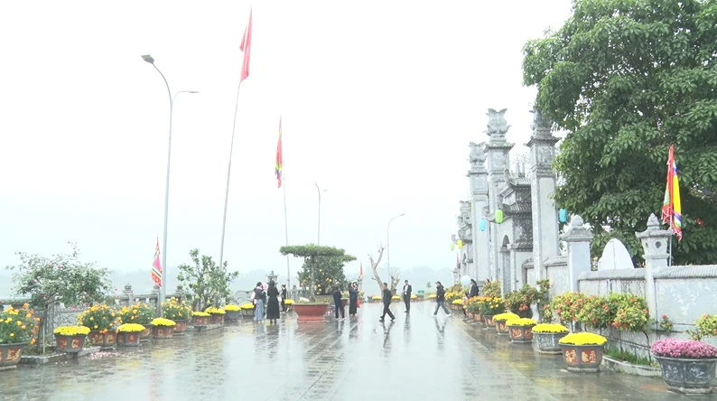 Đảm bảo cảnh quan, môi trường các di tích lịch sử, văn hóa tâm linh dịp đầu xuân