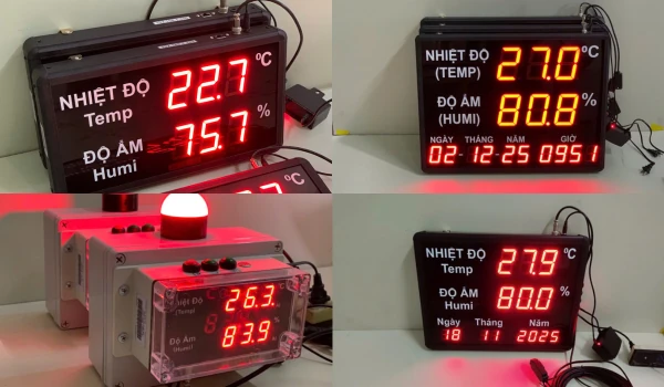 Thiết bị đo nhiệt độ độ ẩm atpro hoạt động 24/7, độ bền cao được doanh nghiệp tin dùng