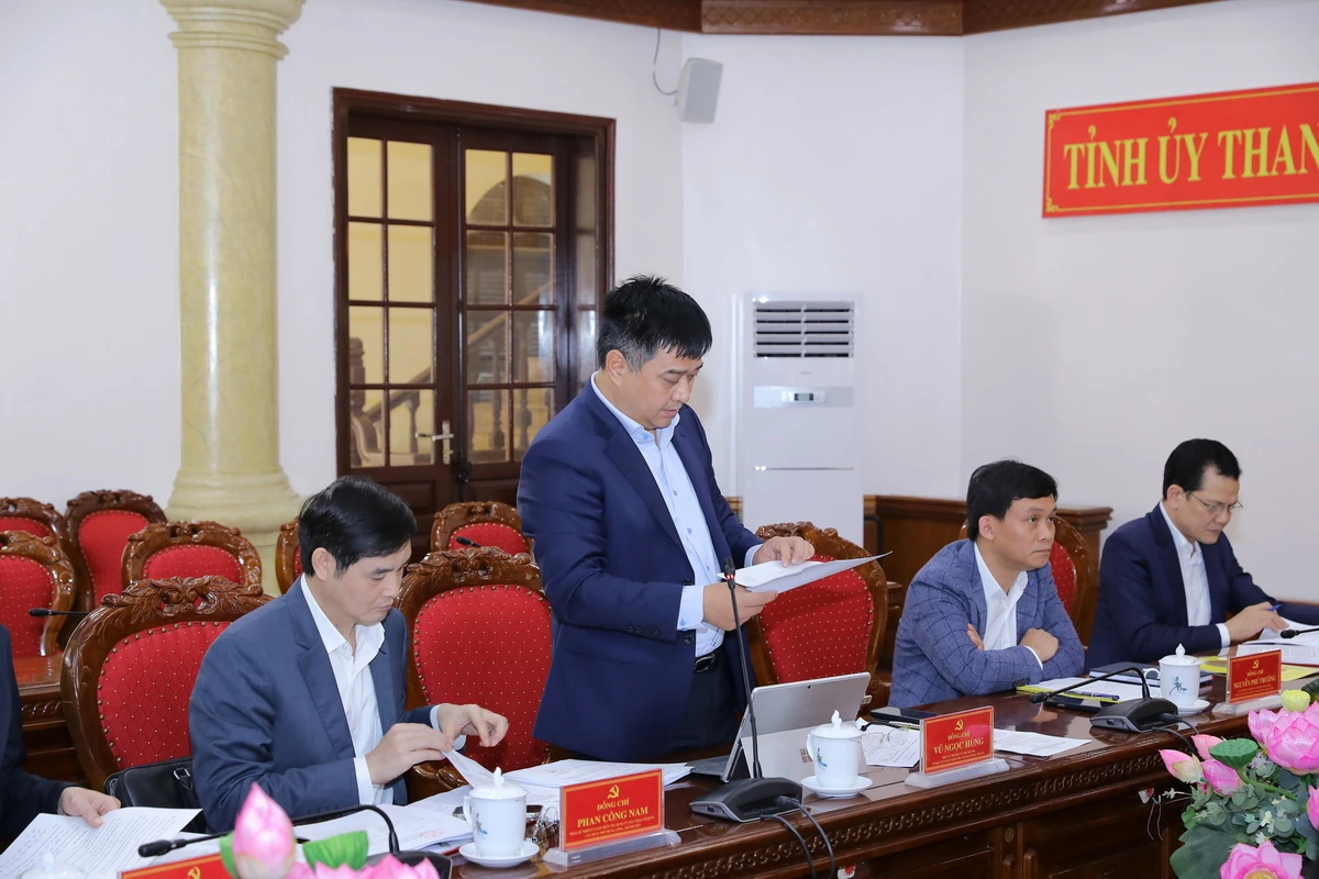 Công bố quyết định kiểm tra, giám sát của Bộ Chính trị, Ban Bí thư đối với Ban Thường vụ Tỉnh ủy Thanh Hóa
