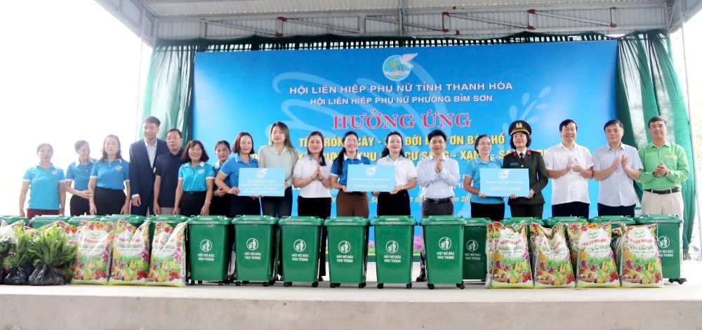 Hội LHPN tỉnh Thanh Hóa phát động hưởng ứng Tết trồng cây