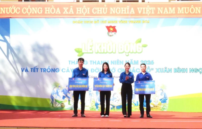 Khởi động Tháng Thanh niên, phát động Tết trồng cây nhớ ơn Bác Hồ