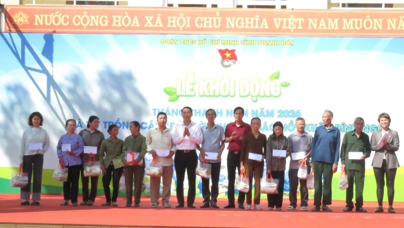 Khởi động Tháng Thanh niên, phát động Tết trồng cây nhớ ơn Bác Hồ