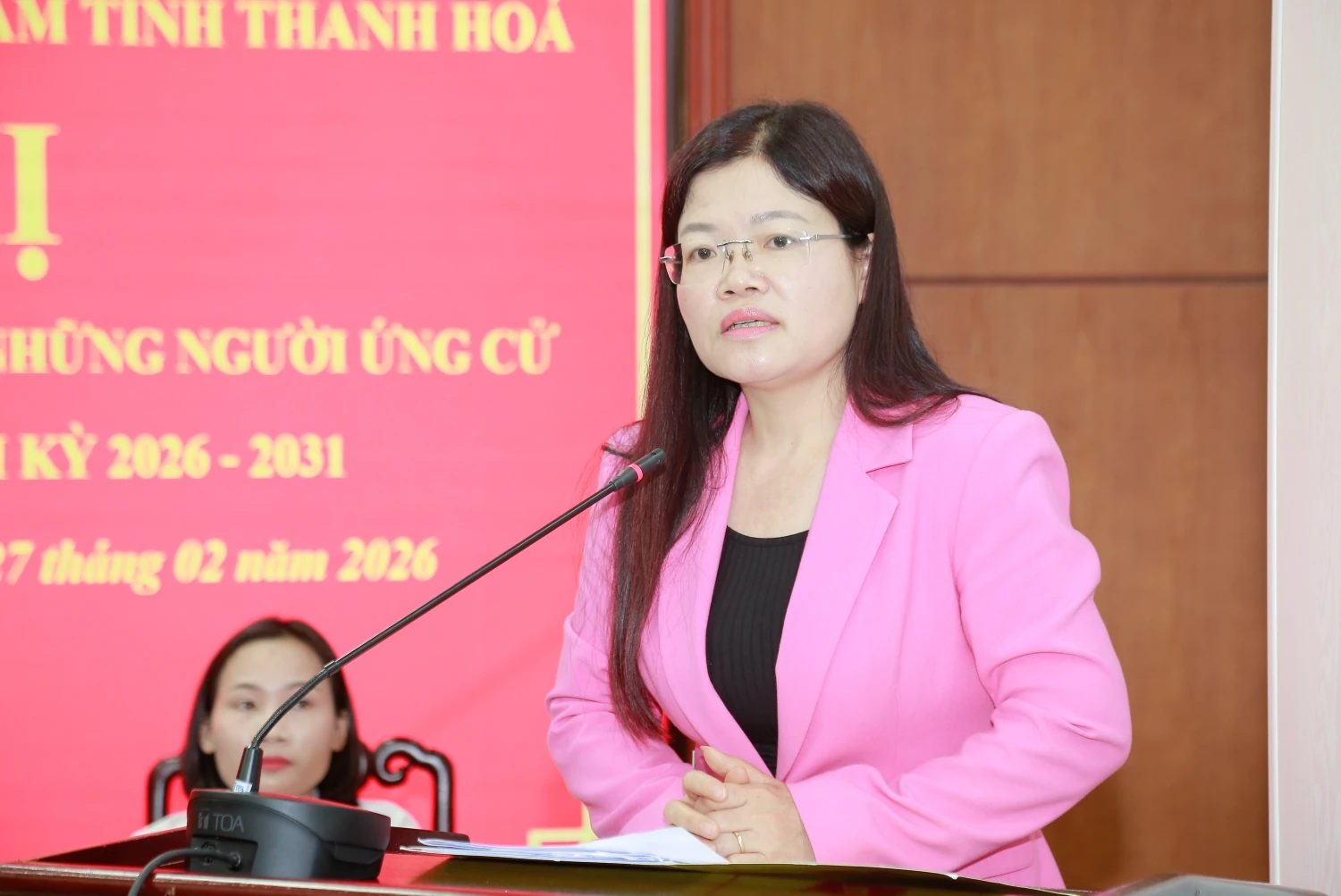 Ứng cử viên ĐBQH khóa XVI tiếp xúc cử tri các xã Cẩm Thủy, Cẩm Thạch