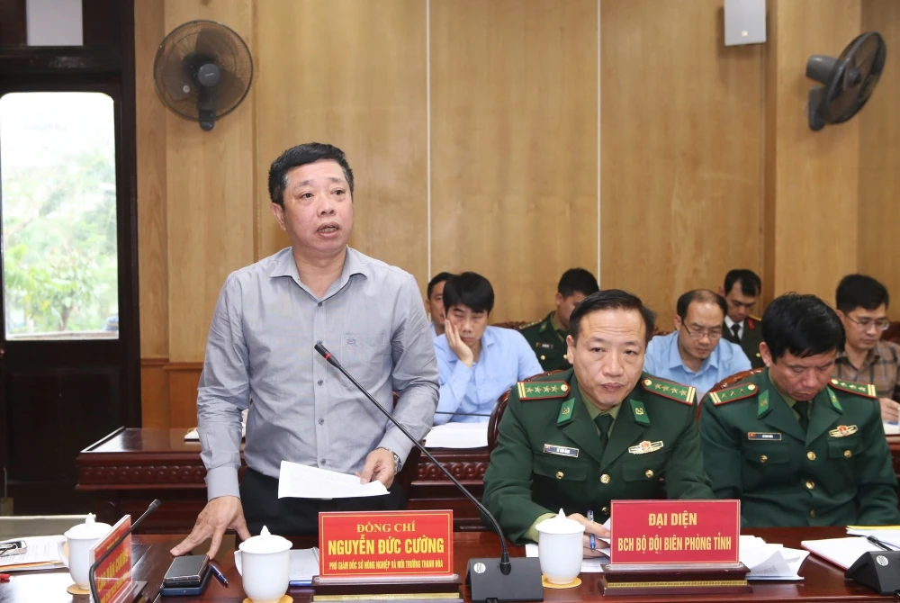 Đoàn công tác của Bộ Tư pháp làm việc với UBND tỉnh về chống khai thác IUU