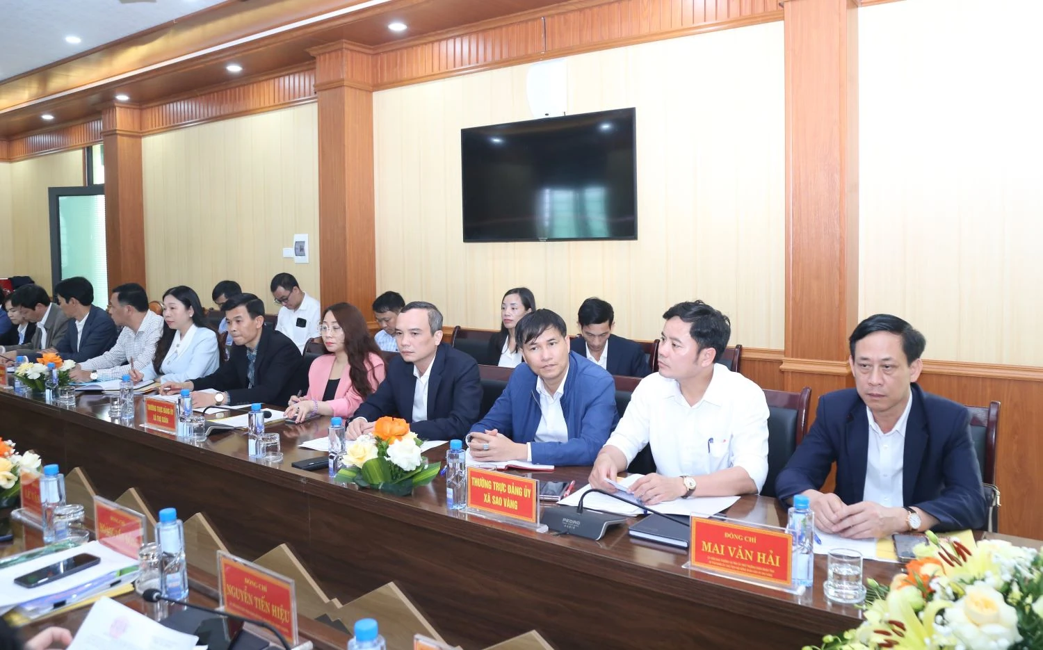 Chủ tịch UBND tỉnh Nguyễn Hoài Anh thăm, kiểm tra và làm việc với các xã thuộc vùng huyện Thọ Xuân cũ