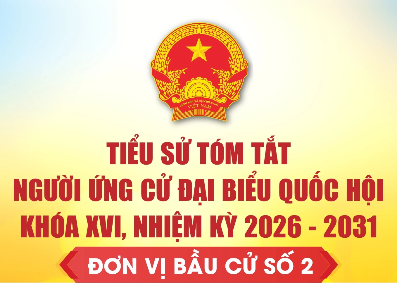 [Infographics] Tiểu sử tóm tắt người ứng cử Đại biểu Quốc hội khóa XVI - Đơn vị bầu cử số 2 tại Thanh Hóa