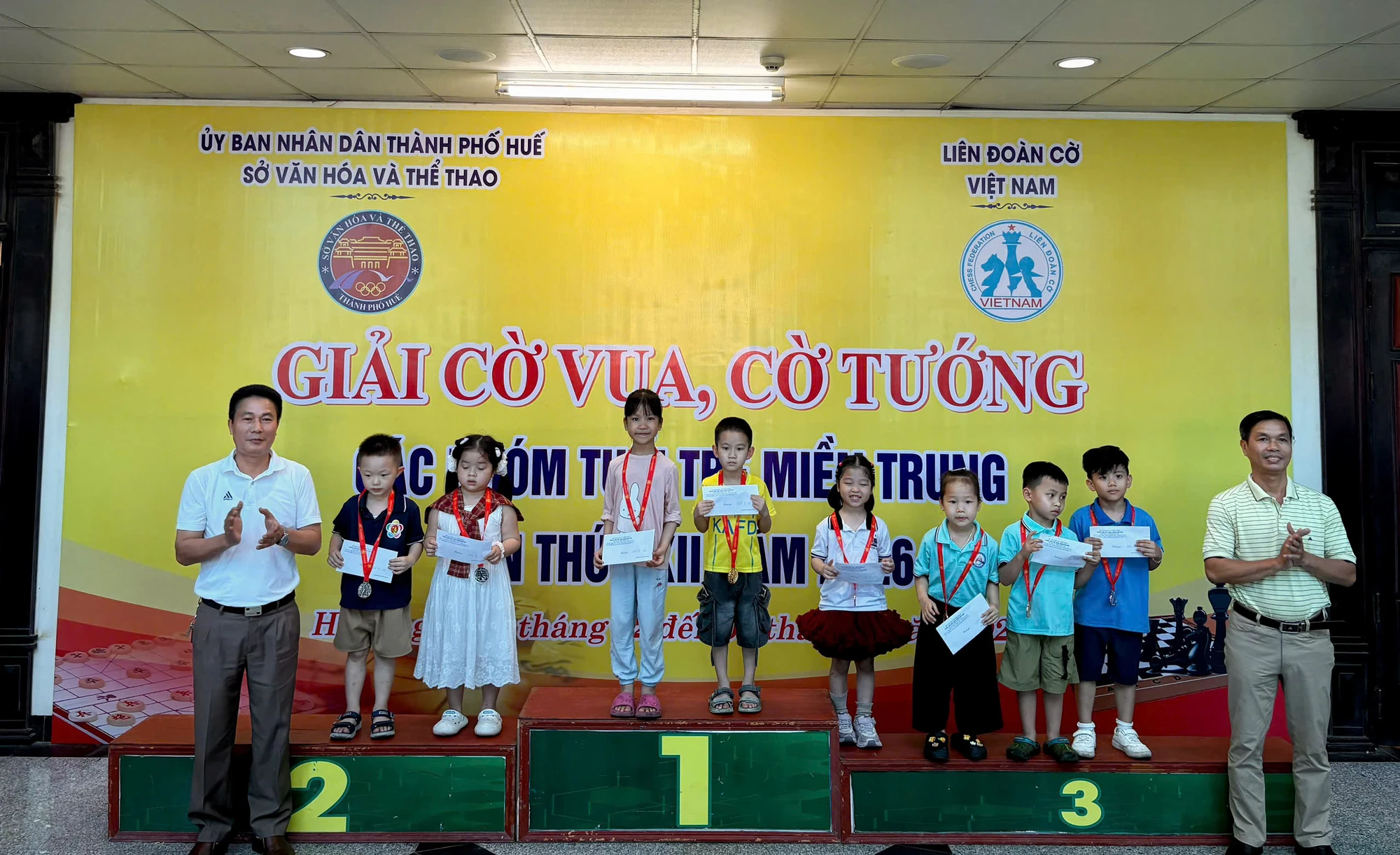 Đội tuyển Cờ Thanh Hóa khai xuân tưng bừng tại Giải Cờ vua, Cờ tướng các nhóm tuổi Trẻ miền Trung 2026