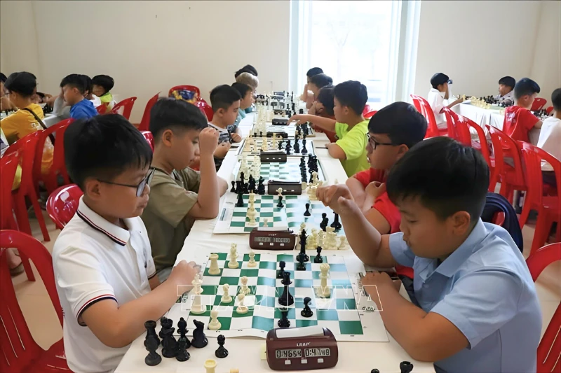 Đội tuyển Cờ Thanh Hóa khai xuân tưng bừng tại Giải Cờ vua, Cờ tướng các nhóm tuổi Trẻ miền Trung 2026