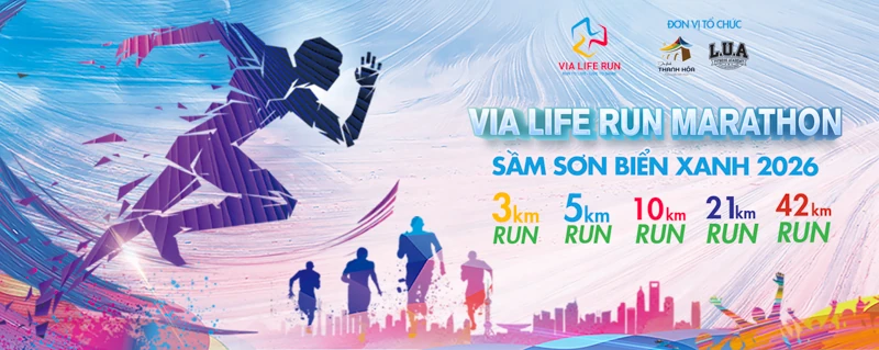 Sẵn sàng cho Giải Via Life Run Marathon - Sầm Sơn Biển Xanh 2026