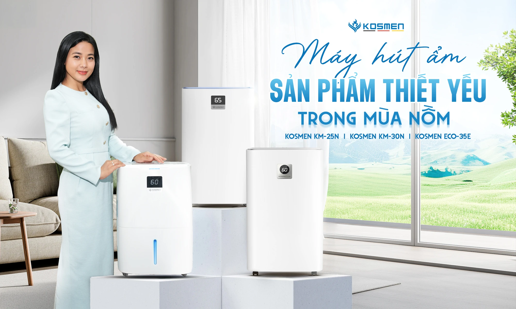 Miền bắc bước vào cao điểm nồm ẩm, máy hút ẩm chất lượng lên ngôi