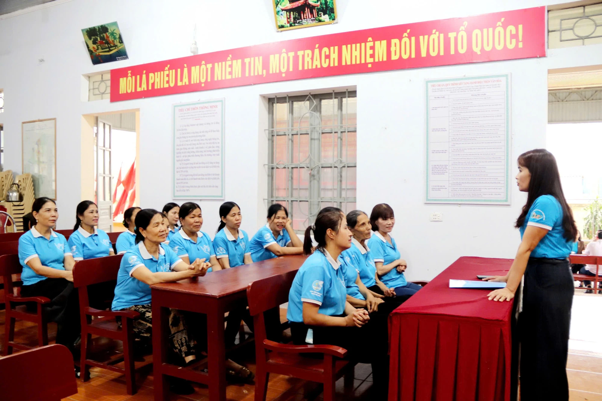 Hội viên phụ nữ Thanh Hóa náo nức chào đón “Ngày hội non sông”