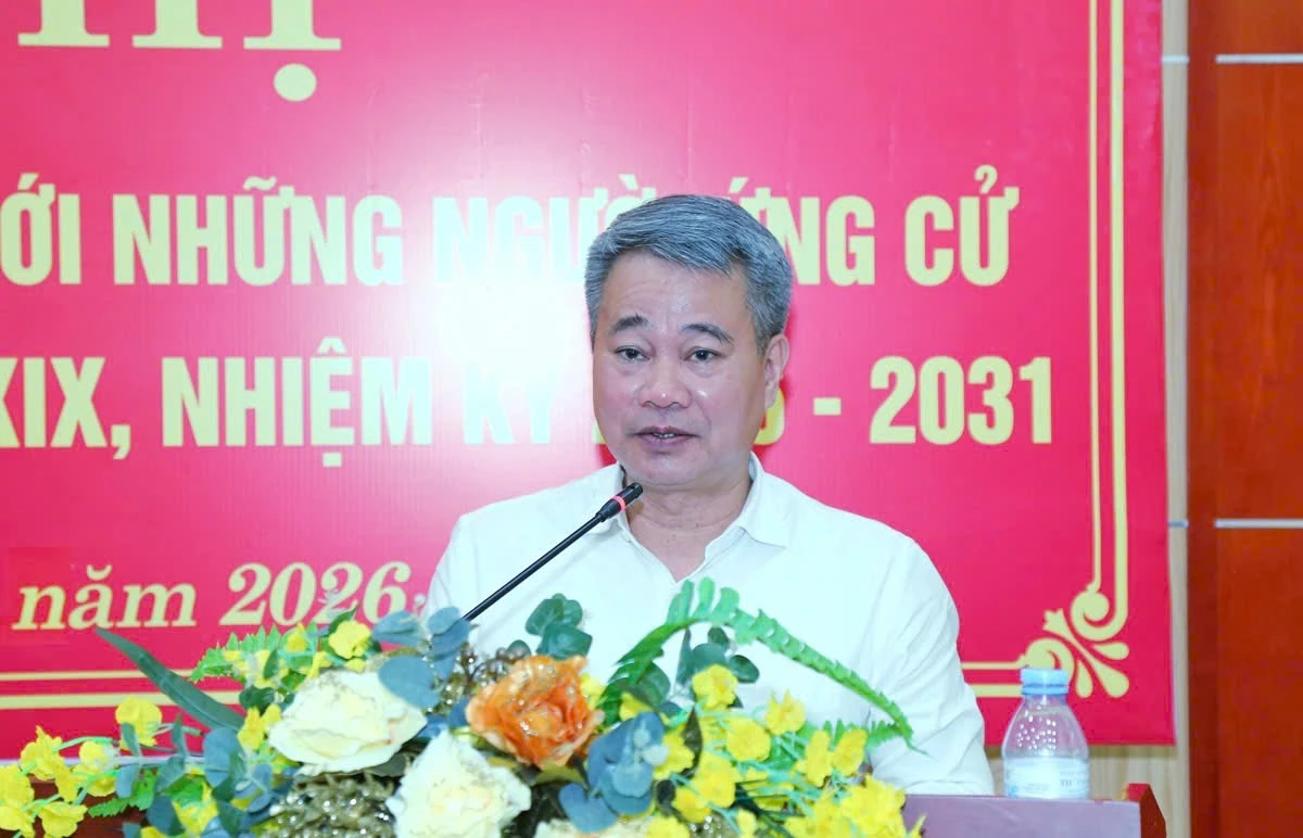 Chương trình hành động của các ứng cử viên đại biểu HĐND tỉnh khóa XIX, nhiệm kỳ 2026-2031, đơn vị bầu cử số 24