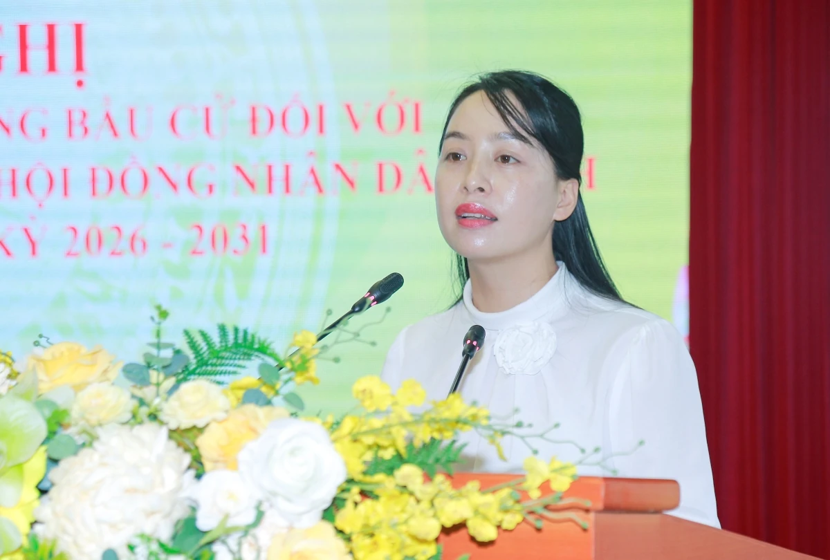 Các ứng cử viên đại biểu HĐND tỉnh tiếp xúc cử tri, vận động bầu cử tại đơn vị bầu cử số 25