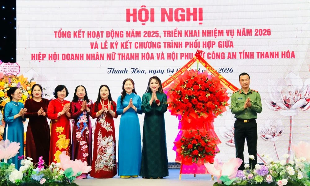 Phối hợp chặt chẽ giữa lực lượng công an và doanh nhân nữ