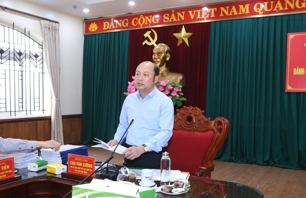 Tỉnh Thanh Hóa đánh giá, phân hạng 17 sản phẩm OCOP