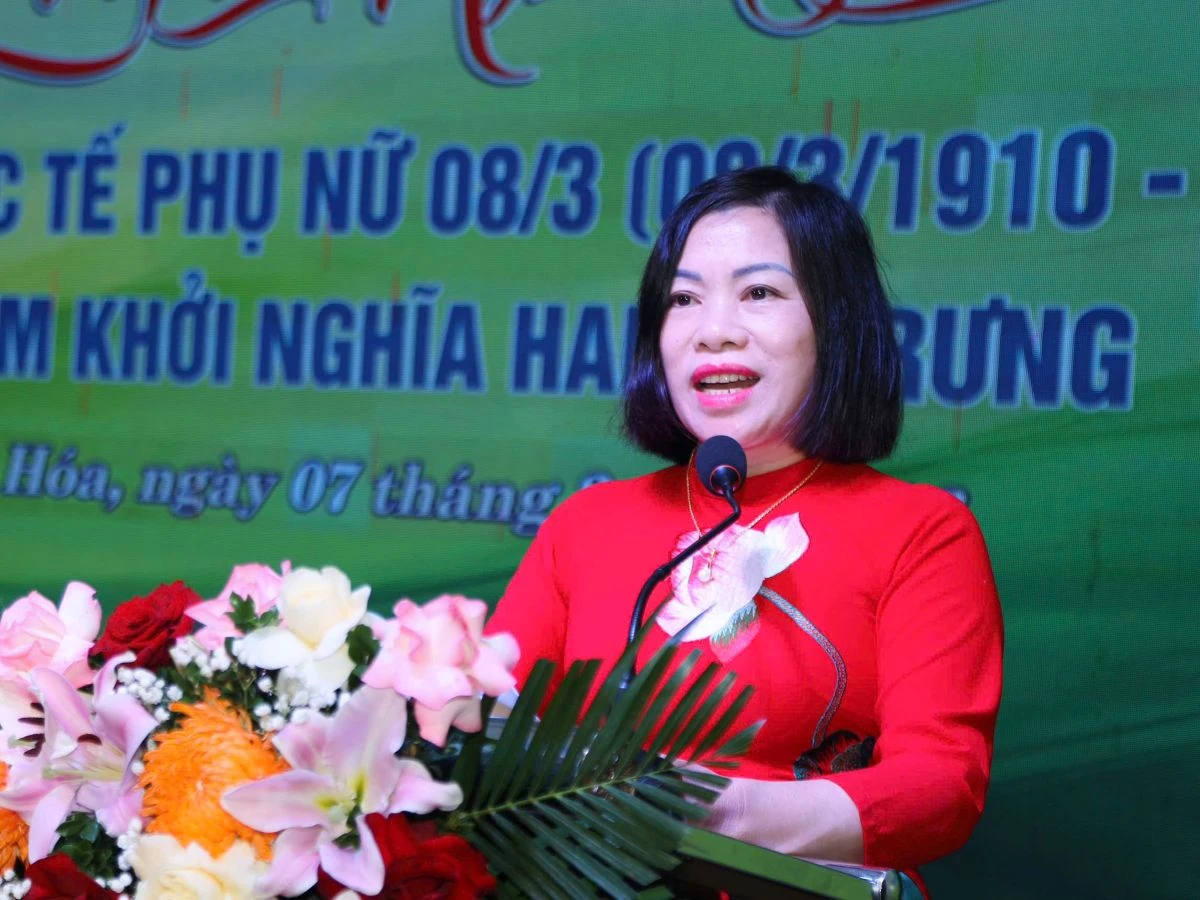 Hội Doanh nghiệp xã Hoằng Hóa tổ chức gặp mặt, chúc mừng Ngày Quốc tế Phụ nữ