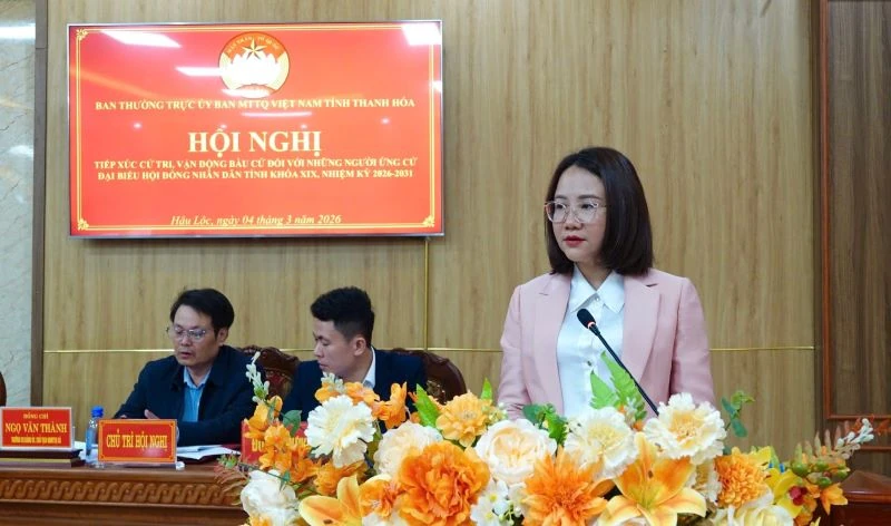 Chương trình hành động của các ứng cử viên đại biểu HĐND tỉnh khóa XIX tại đơn vị bầu cử số 20