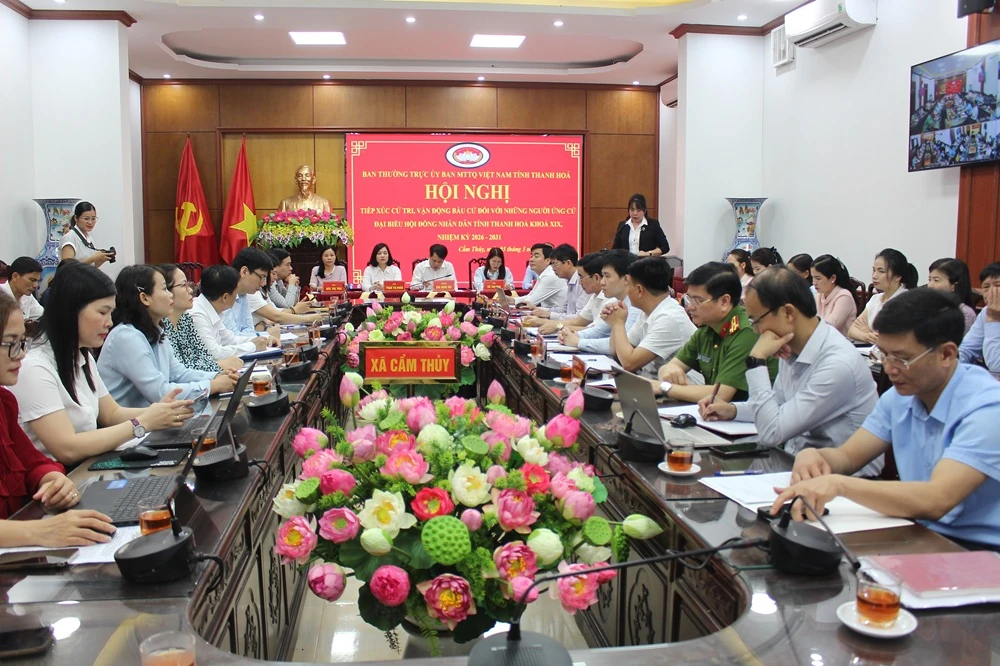 Chương trình hành động của các ứng cử viên đại biểu HĐND tỉnh khóa XIX tại đơn vị bầu cử số 11