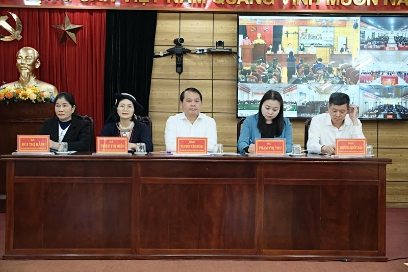 Ứng cử viên đại biểu HĐND tỉnh tiếp xúc cử tri thuộc đơn vị bầu cử số 6