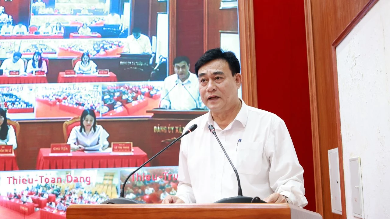 Hội nghị tiếp xúc cử tri, vận động bầu cử HĐND tỉnh khóa XIX tại đơn vị bầu cử số 16