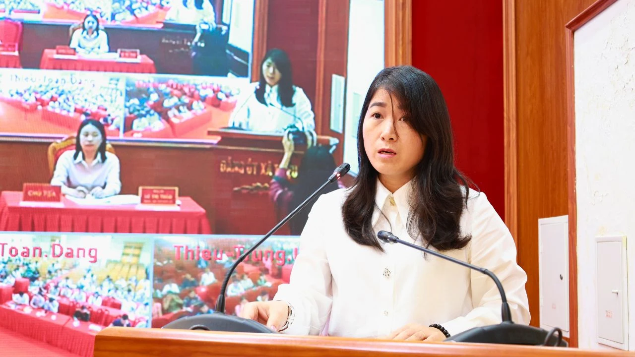 Hội nghị tiếp xúc cử tri, vận động bầu cử HĐND tỉnh khóa XIX tại đơn vị bầu cử số 16