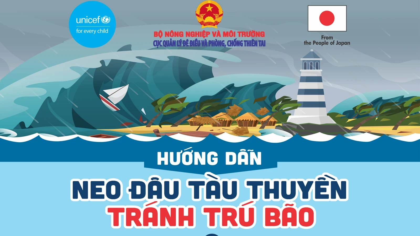 [Infographics] Hướng dẫn neo đậu tàu thuyền tránh trú bão