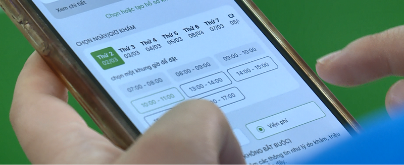 Nhiều bệnh viện triển khai hiệu quả việc đăng ký khám bệnh online