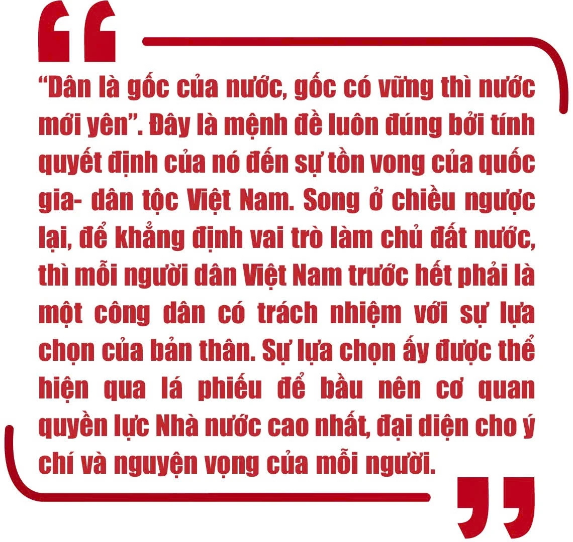 [E-Magazine] Mỗi lá phiếu là một sự cam kết cho tương lai dân tộc