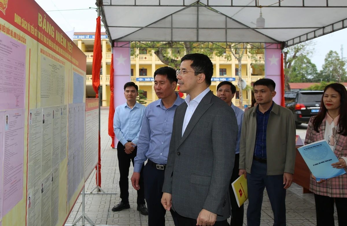 Bảo đảm tốt các điều kiện để cuộc bầu cử diễn ra dân chủ, an toàn, đúng pháp luật