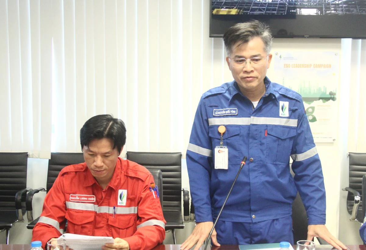 Đoàn công tác Ban Tuyên giáo và Dân vận Trung ương làm việc tại Công ty TNHH lọc hóa dầu Nghi Sơn