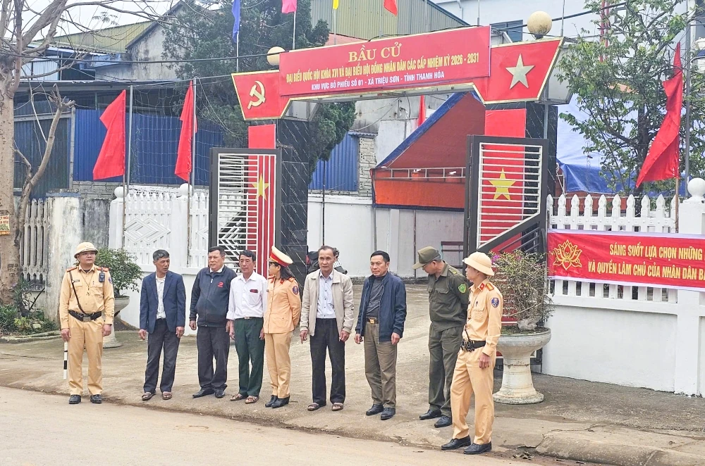 Tăng cường bảo đảm trật tự an toàn giao thông phục vụ bầu cử