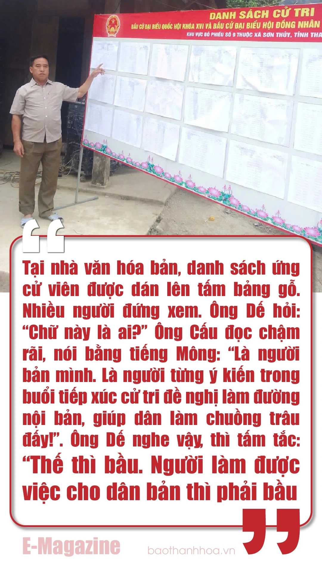 [E-Magazine] Dân vận khéo - “nhịp cầu” gắn kết lòng dân (Bài cuối): Dân vận cho ngày dân cử