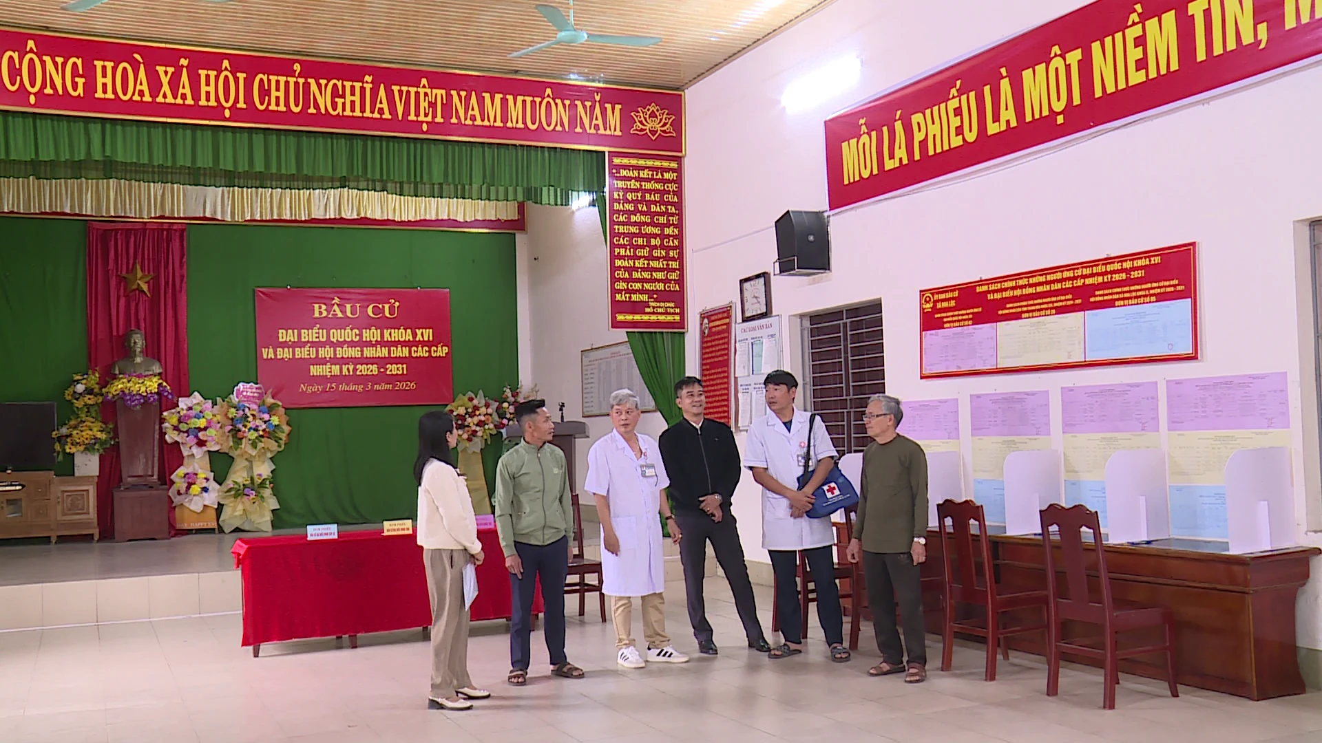 Các cơ sở y tế sẵn sàng cho ngày bầu cử