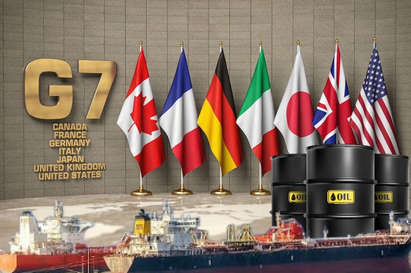 G7 sẵn sàng áp dụng các biện pháp hỗ trợ nguồn cung năng lượng toàn cầu