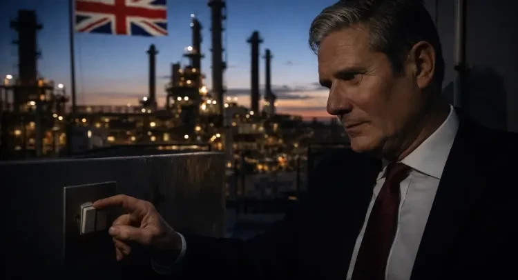 Anh chỉ còn khí đốt đủ dùng trong hai ngày