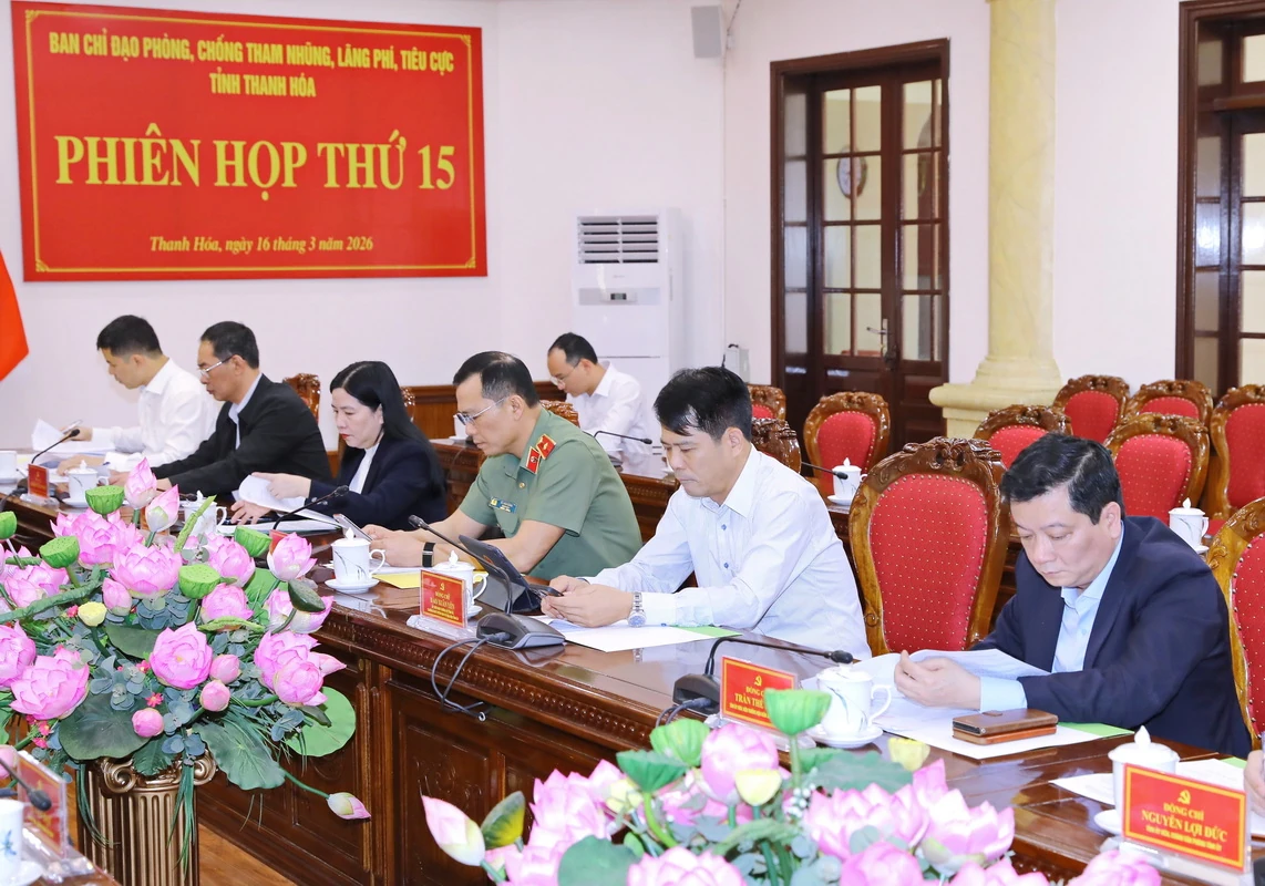 Ban Chỉ đạo phòng, chống tham nhũng, lãng phí, tiêu cực tỉnh triển khai phương hướng, nhiệm vụ trọng tâm quý II, năm 2026