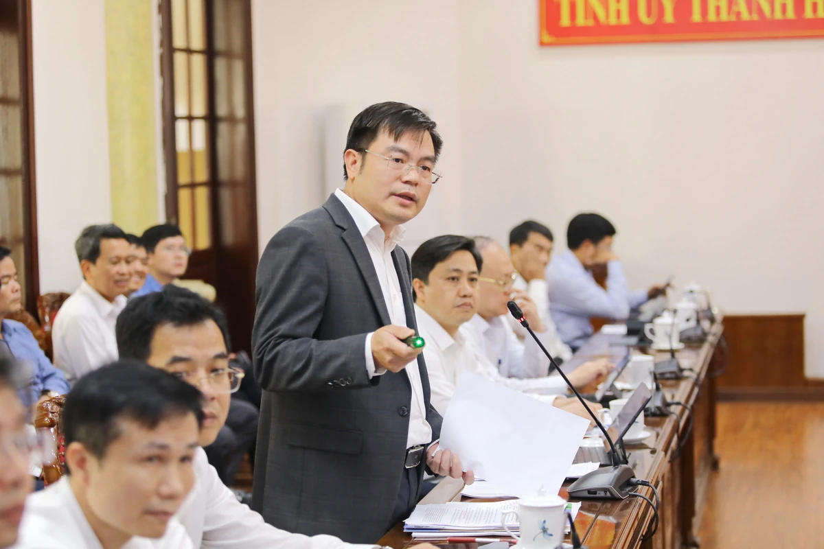 Ban Thường vụ Tỉnh ủy cho ý kiến về quy hoạch khu đô thị, công viên phía Bắc sông Mã