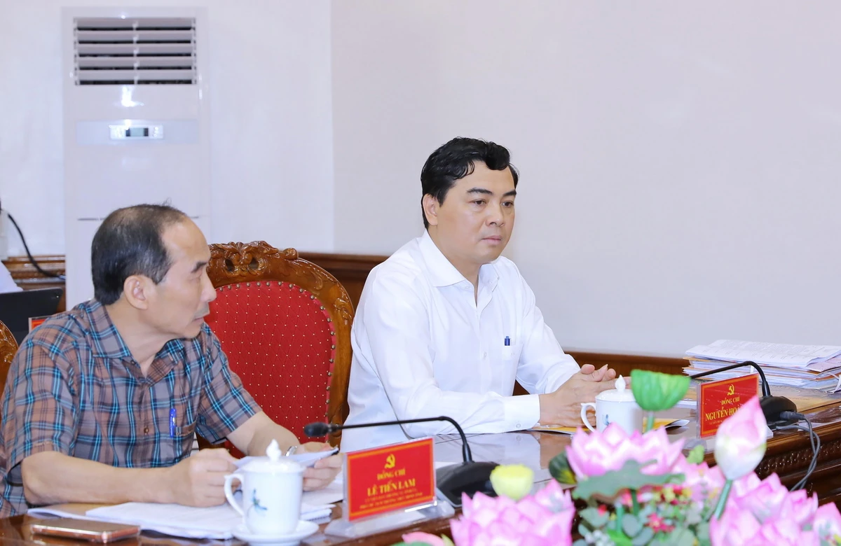 Ban Thường vụ Tỉnh ủy cho ý kiến về quy hoạch khu đô thị, công viên phía Bắc sông Mã