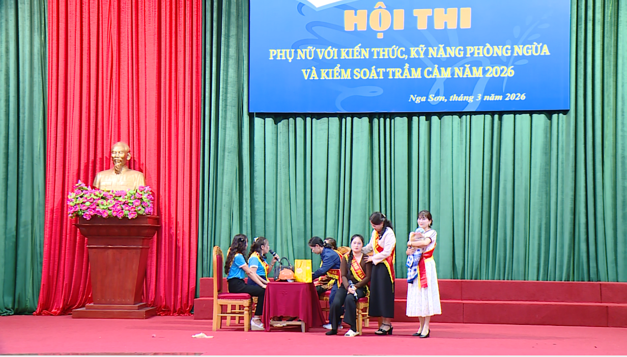 Hội thi nâng cao kiến thức, kỹ năng phòng ngừa trầm cảm cho phụ nữ