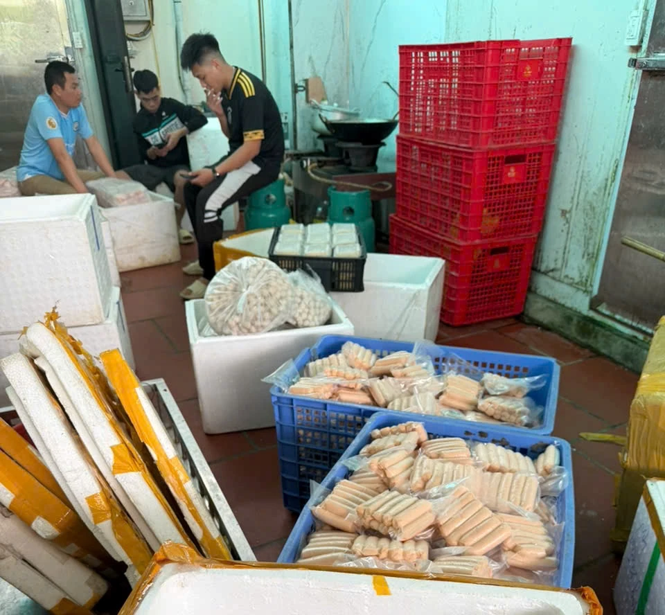 Phát hiện gần 600 kg thực phẩm không rõ nguồn gốc