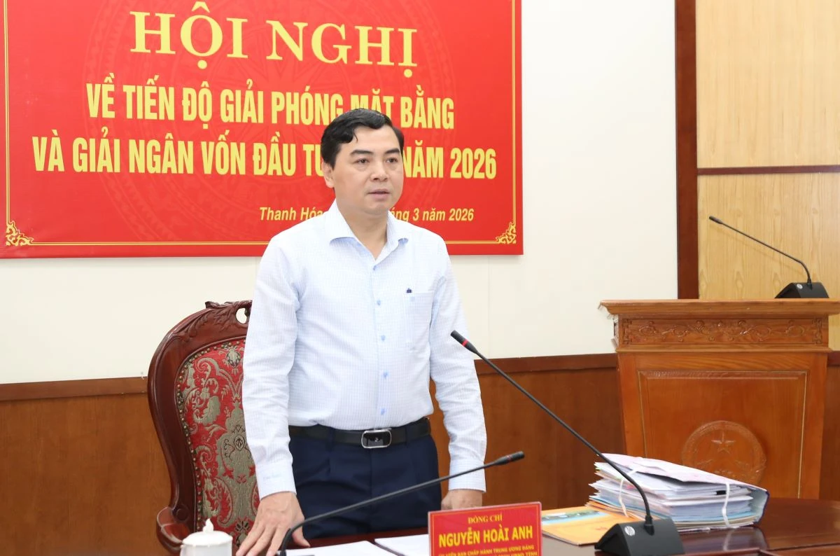 Tập trung đẩy nhanh tiến độ giải phóng mặt bằng và giải ngân vốn đầu tư công năm 2026